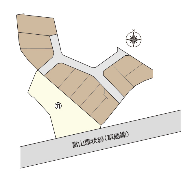 山室みどり台分譲地